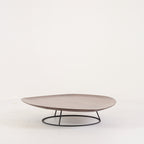 Pebble Low Table Large by Ligne Roset in Concave Top, Solid Wood | Floor Sample – Very Good | Shop Now | MO-LIR-19960050-1160-Hero Image-2