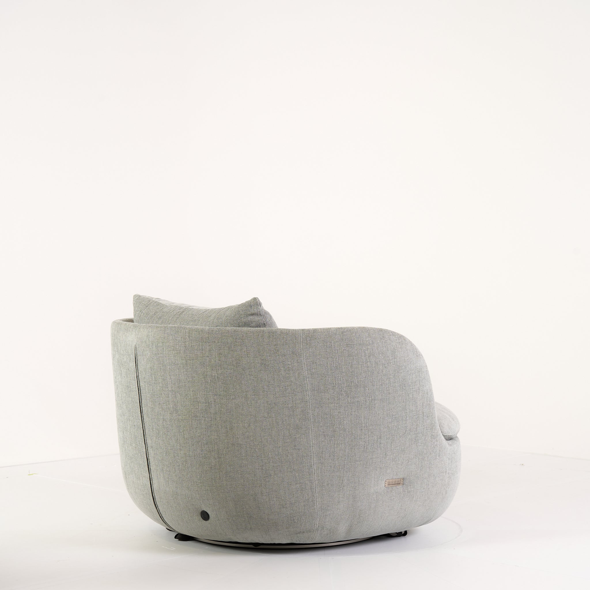 Bart Armchair Swivel by Moooi in Perla Fabric | Open Box – Excellent | Shop Now | MO-MOO-8718282747071-183-Hero Image-6