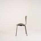 Series 7 Chair by Fritz Hansen in Olive Green Lacquer / Brown Bronze | Gently Used – Good | Shop Now | MO-FHA-3107-65-Hero Image-7