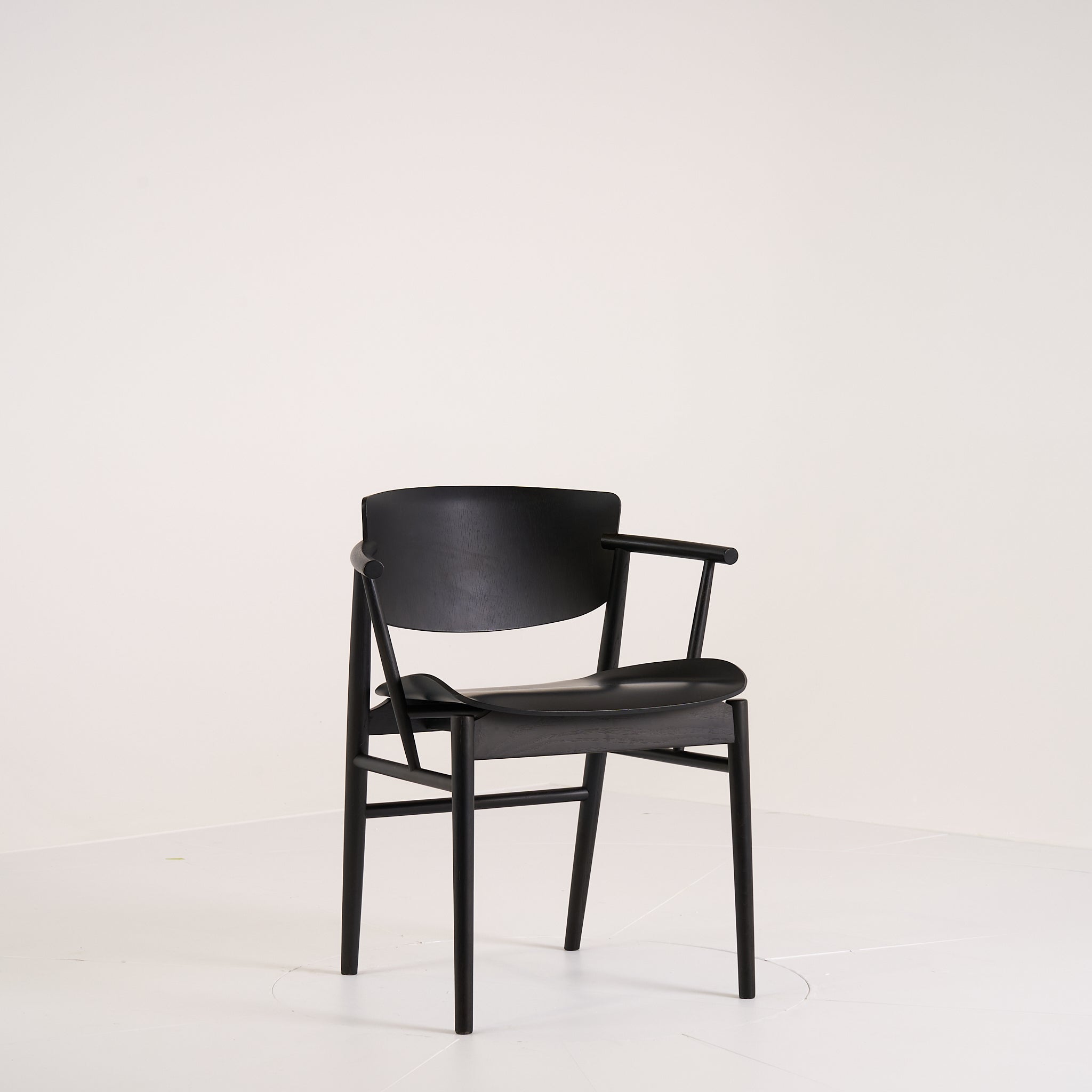N01 Chair by Fritz Hansen in Black Oak / Black Oak | Gently Used – Good | Shop Now | MO-FHA-N01-125-Hero Image-2