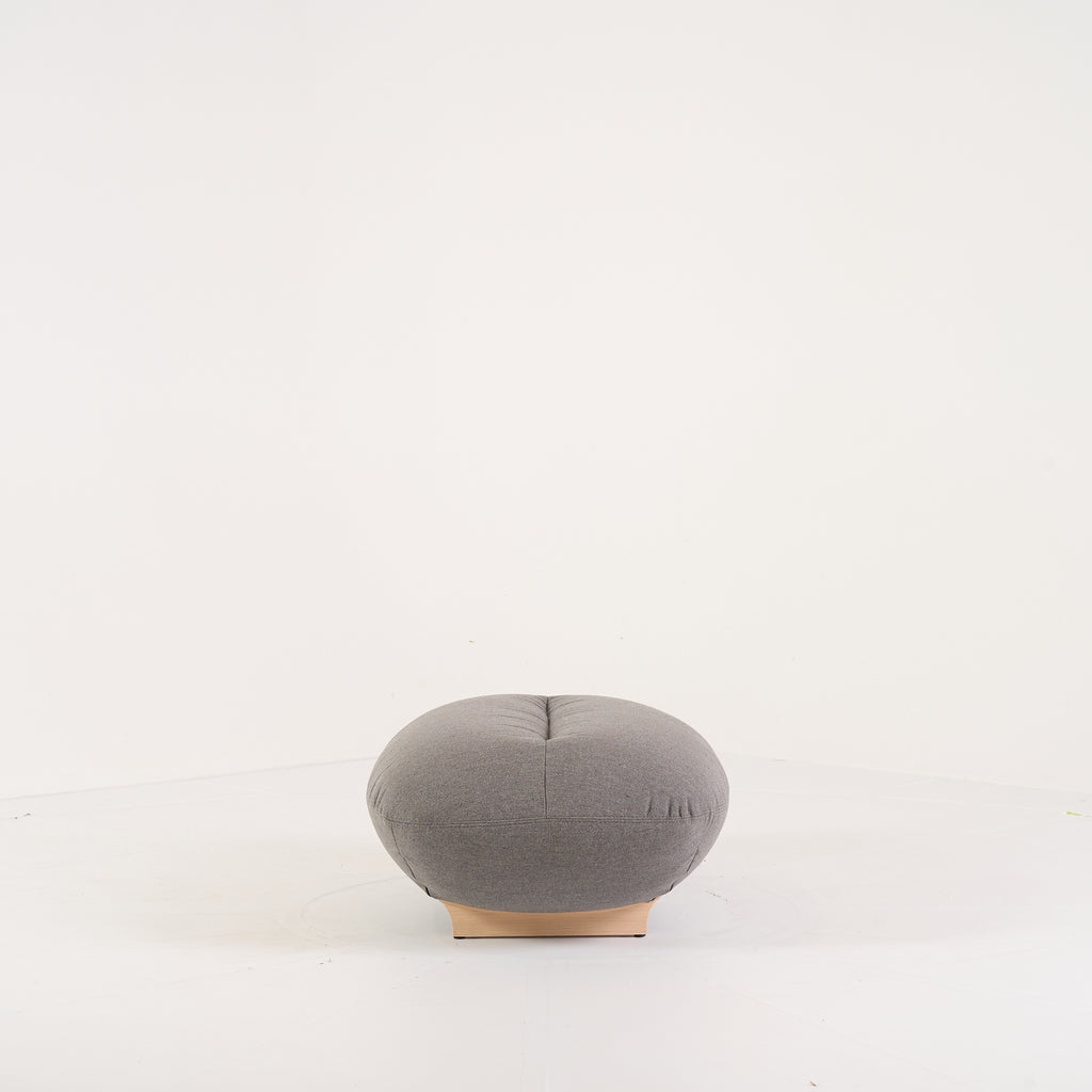 Manarola Stool by Ligne Roset in Sunbrella Heritage Granit | Floor Sample – Very Good | Shop Now | MO-LIR-14090300-1200-Hero Image-6
