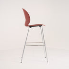 Recycle Barstool by Fritz Hansen in Dark Red / Chrome | Gently Used – Good | Shop Now | MO-FHA-N02_50-87-Hero Image-3