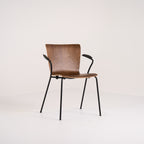 Vico Duo Chair by Fritz Hansen in Walnut Armchair / Black | Floor Sample – Very Good | Shop Now | MO-FHA-VM111-82-Hero Image-7
