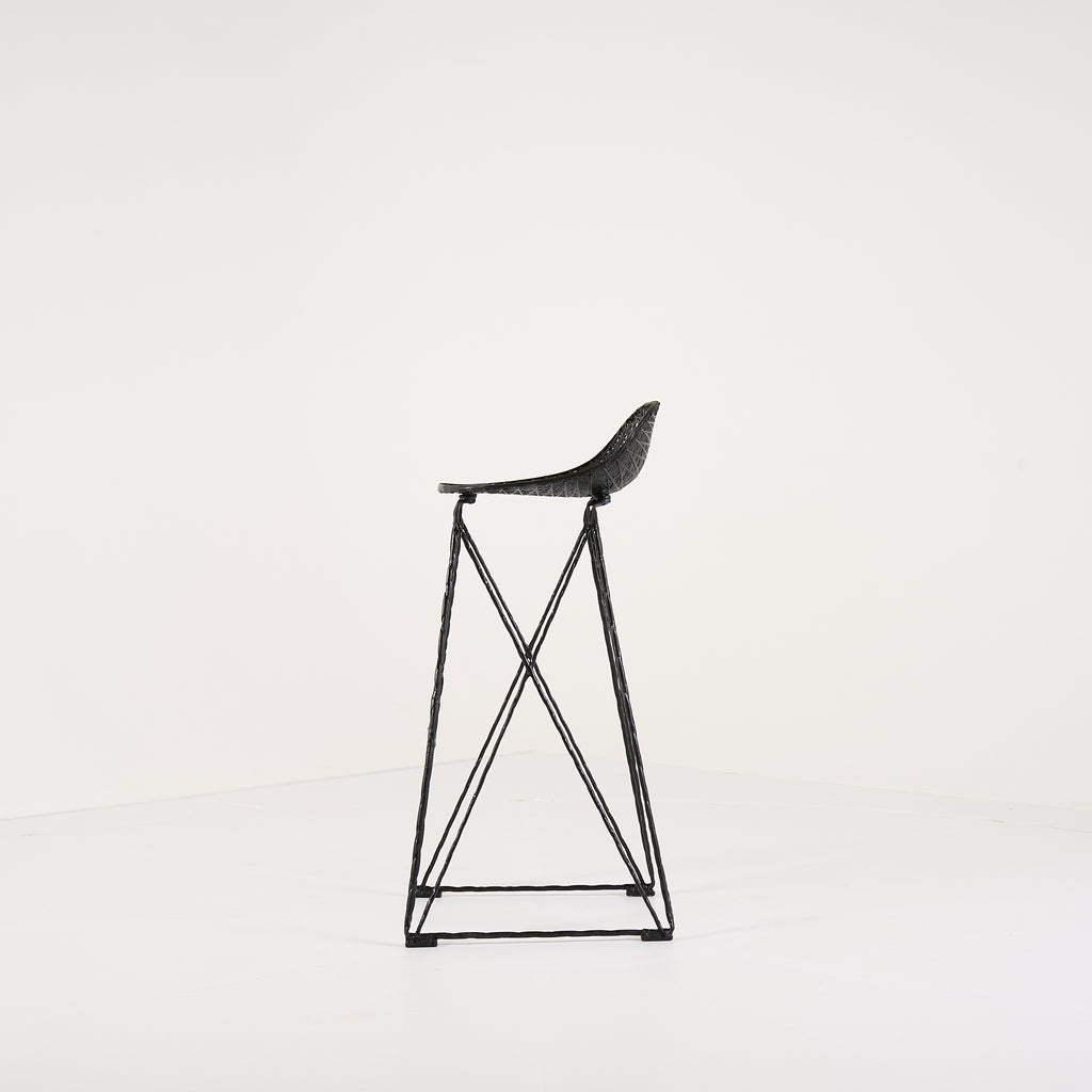 Carbon Bar Stool by Moooi in High | Floor Sample – Very Good | Shop Now | MO-MOO-8718282340166-131-Hero Image-8