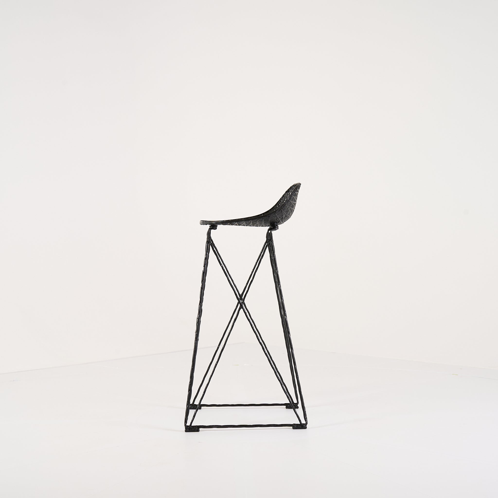 Carbon Bar Stool by Moooi in High | Floor Sample – Very Good | Shop Now | MO-MOO-8718282340166-131-Hero Image-8