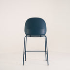 Recycle Counter Stool by Fritz Hansen in Dark Blue / Dark Blue Powder Coated | Project Piece – As-Is | Shop Now | MO-FHA-N02_40-88-Hero Image-2
