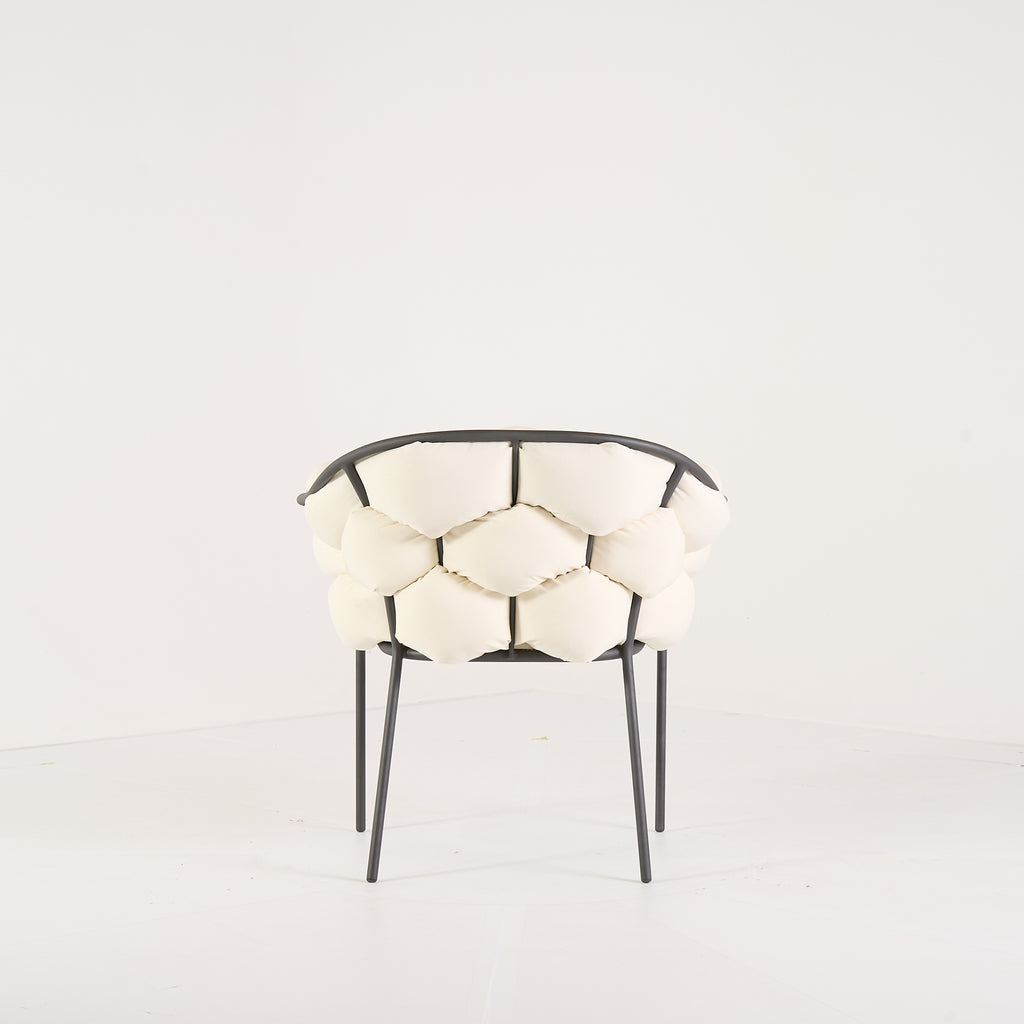 Serpentine Chair with Arms by Ligne Roset in Outdoor, Ecru Fabric | Gently Used – Good | Shop Now | MO-LIR-10262095-1167-Hero Image-5