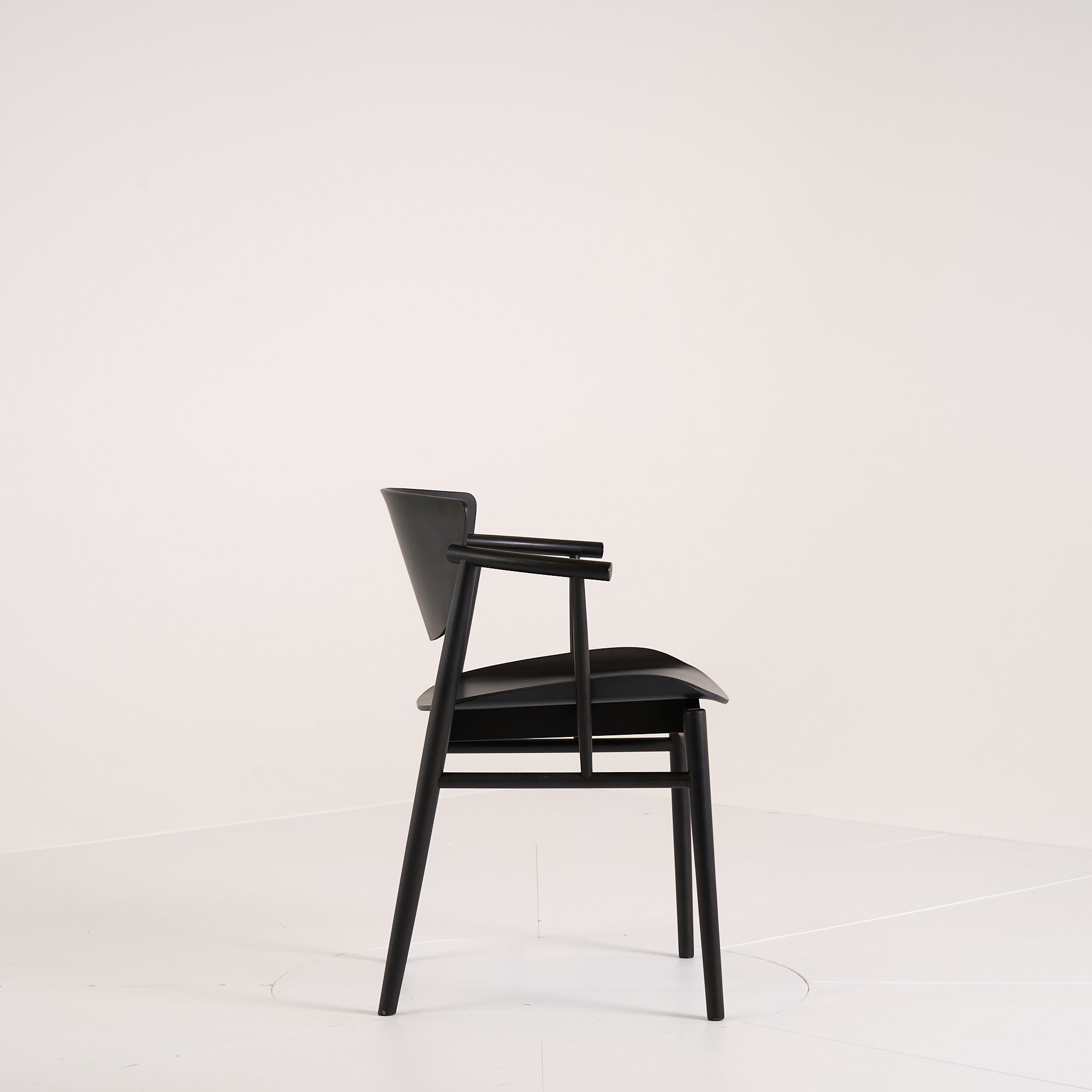 N01 Chair by Fritz Hansen in Black Oak / Black Oak | Gently Used – Good | Shop Now | MO-FHA-N01-125-Hero Image-4