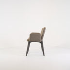Vik Chair with arms (Set of 2) by Ligne Roset in Steelcut Trio / Divina - Orage / Grege | Floor Sample – Very Good | Shop Now | MO-LIR-10261231-1424-Hero Image-6