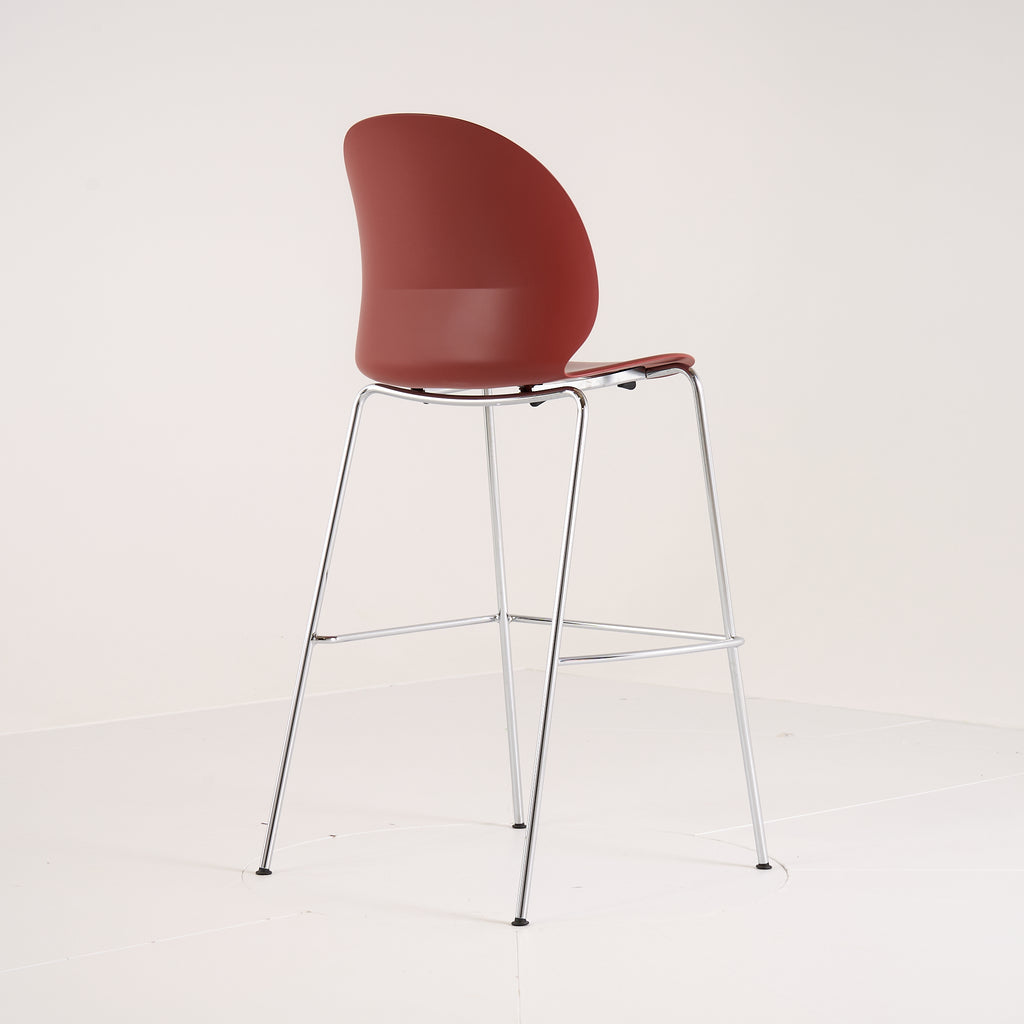 Recycle Barstool by Fritz Hansen in Dark Red / Chrome | Gently Used – Good | Shop Now | MO-FHA-N02_50-87-Hero Image-6
