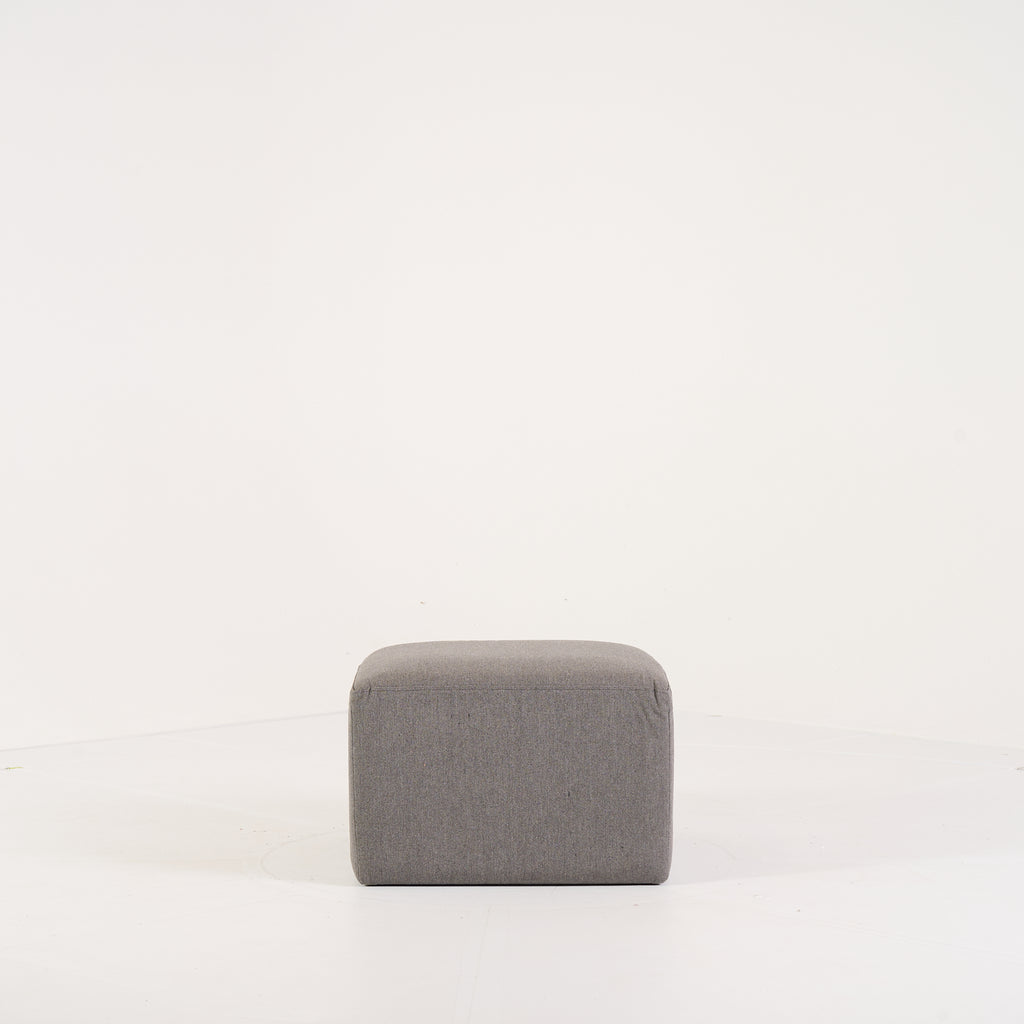 DIXIT Poof by Ligne Roset in Sunbrella Heritage Granit | Floor Sample – Very Good | Shop Now | MO-LIR-10465200-1201-Hero Image-1