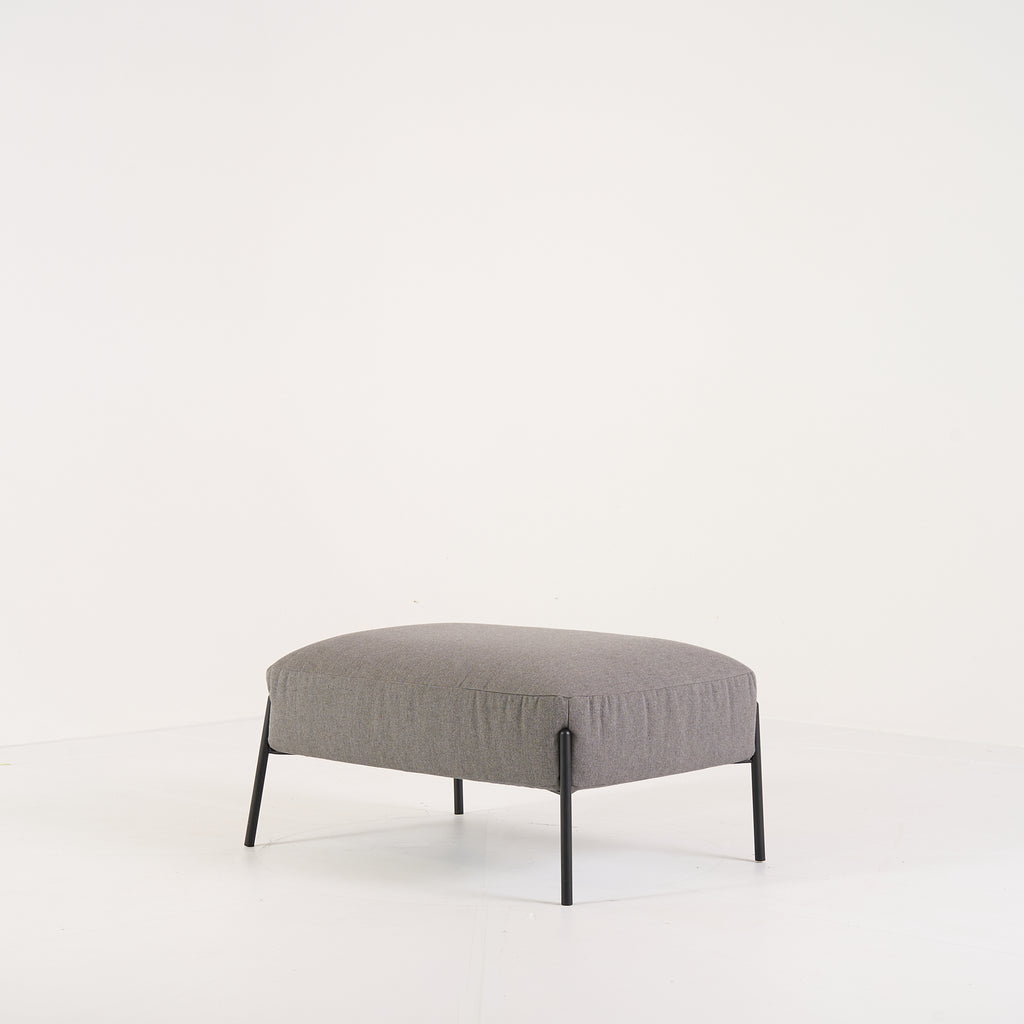 Pai Pai Ottoman by Ligne Roset in Sunbrella Heritage Granit | Project Piece – As-Is | Shop Now | MO-LIR-17600200-1227-Hero Image-7