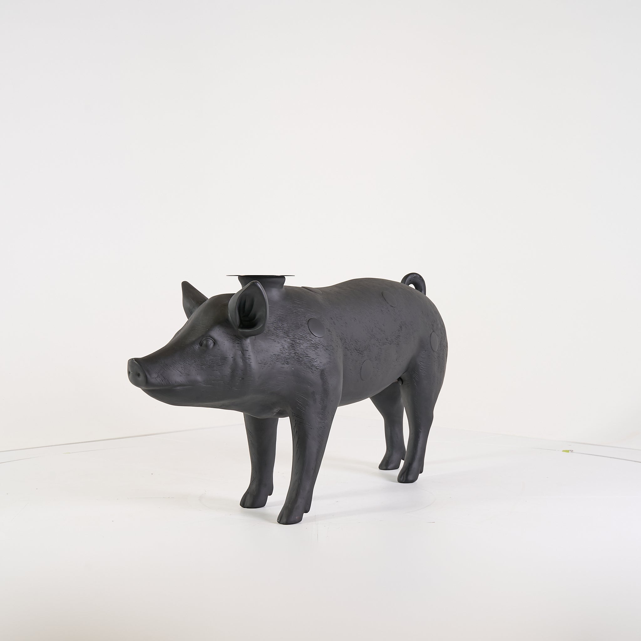 Pig Table (without tabletop) by Moooi in Black | Well Loved – Fair | Shop Now | MO-MOO-8718282340029-1434-Hero Image-7