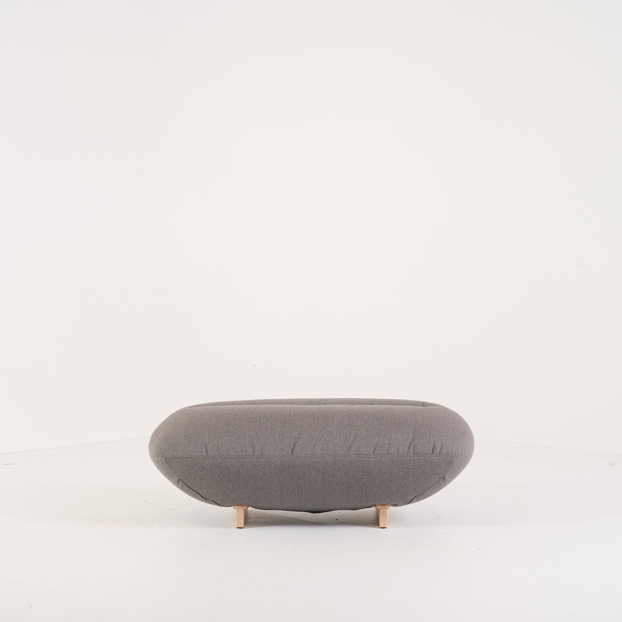 Manarola Stool by Ligne Roset in Sunbrella Heritage Granit | Floor Sample – Very Good | Shop Now | MO-LIR-14090300-1200-Hero Image-1