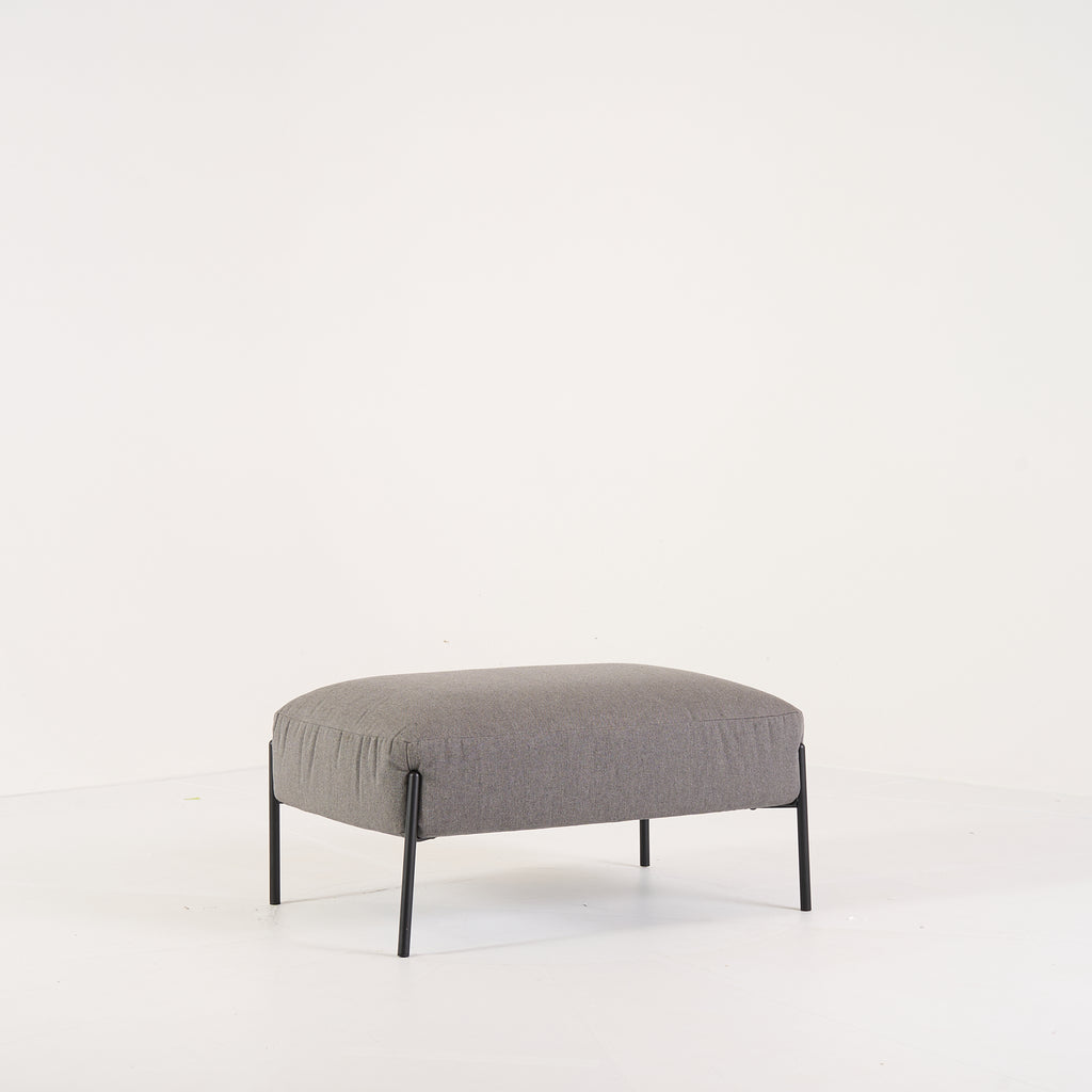 Pai Pai Ottoman by Ligne Roset in Sunbrella Heritage Granit | Project Piece – As-Is | Shop Now | MO-LIR-17600200-1227-Hero Image-2