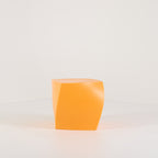Gehry Left Twist Cube by Heller in Yellow | Gently Used – Good | Shop Now | MO-HLR-1016_03-1400-Hero Image-2