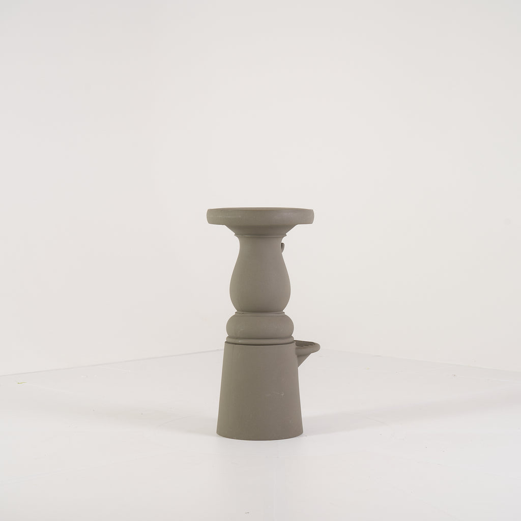 New Antiques Bar Stool by Moooi in Concrete Base | Well Loved – Fair | Shop Now | MO-MOO-MOSCFNA7_13-177-Hero Image-1