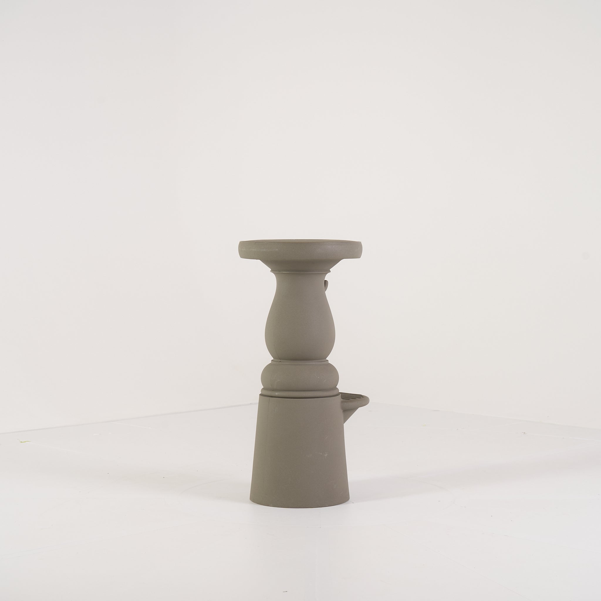 New Antiques Bar Stool by Moooi in Concrete Base | Well Loved – Fair | Shop Now | MO-MOO-MOSCFNA7_13-177-Hero Image-1