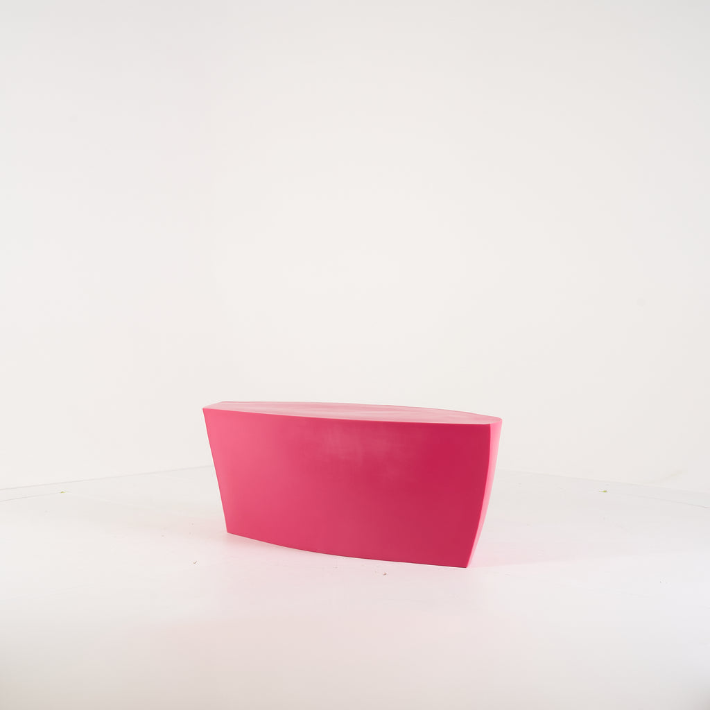 Gehry Bench by Heller in Magenta | Gently Used – Good | Shop Now | MO-HLR-1018_07-1410-Hero Image-4