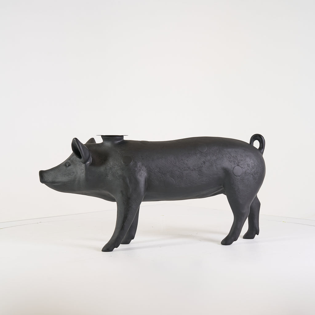 Pig Table (without tabletop) by Moooi in Black | Well Loved – Fair | Shop Now | MO-MOO-8718282340029-1434-Hero Image-6