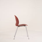Recycle Chair by Fritz Hansen in Dark Red / Chrome | Gently Used – Good | Shop Now | MO-FHA-N02_10_Chair-89-Hero Image-5
