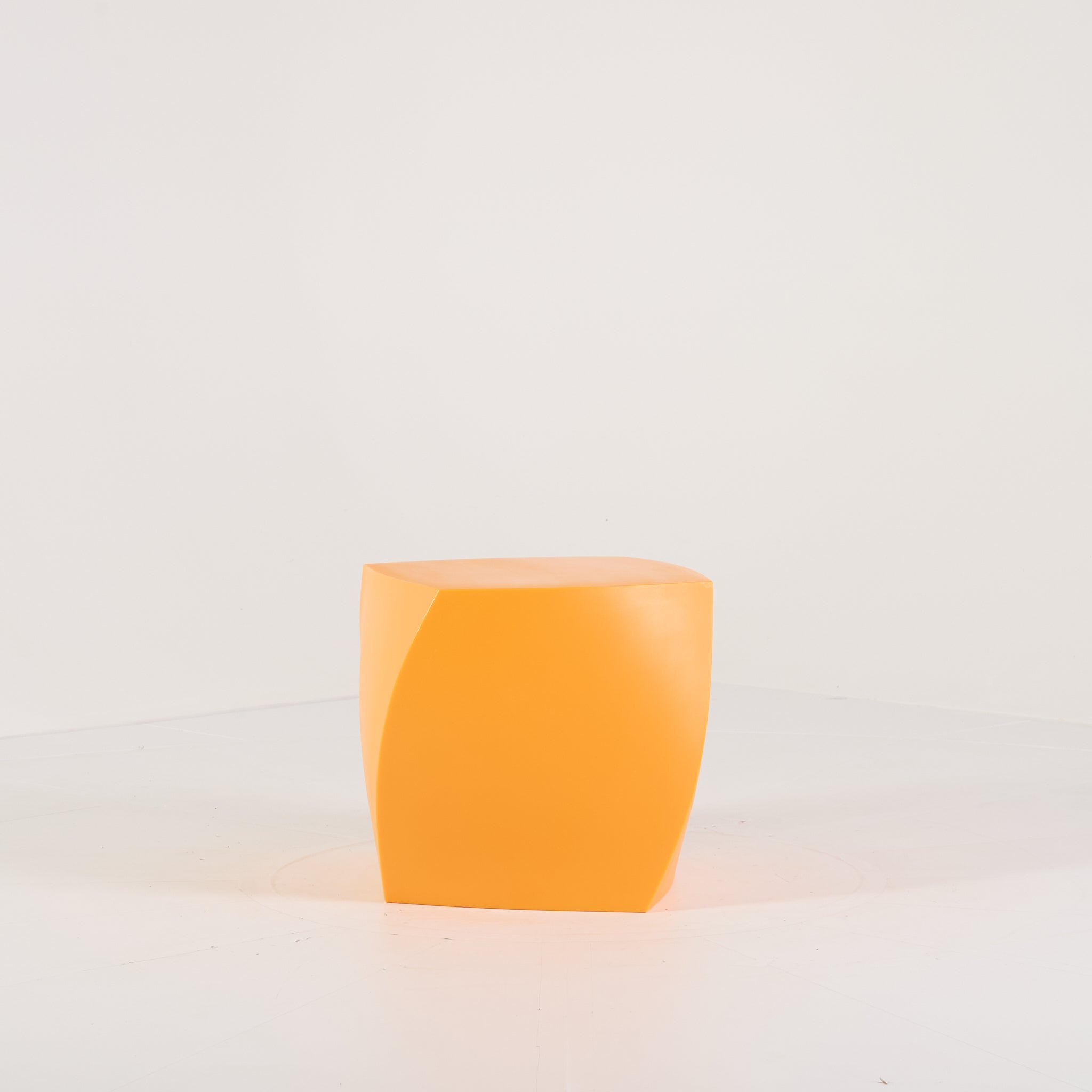 Gehry Left Twist Cube by Heller in Yellow | Gently Used – Good | Shop Now | MO-HLR-1016_03-1400-Hero Image-5