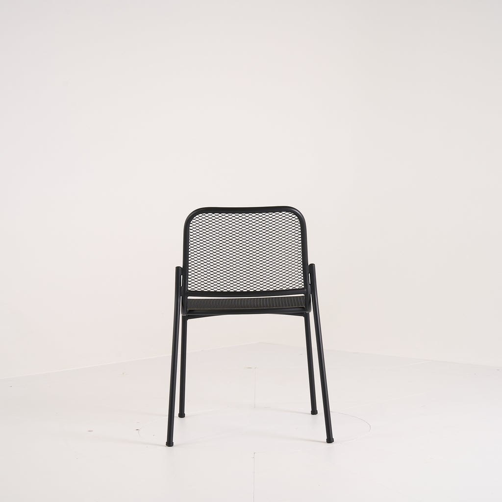 Mira Chair by Fritz Hansen in Steel / Anthracite | Open Box – Excellent | Shop Now | MO-FHA-1395003-97-Hero Image-4