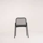 Mira Chair by Fritz Hansen in Steel / Anthracite | Open Box – Excellent | Shop Now | MO-FHA-1395003-97-Hero Image-4