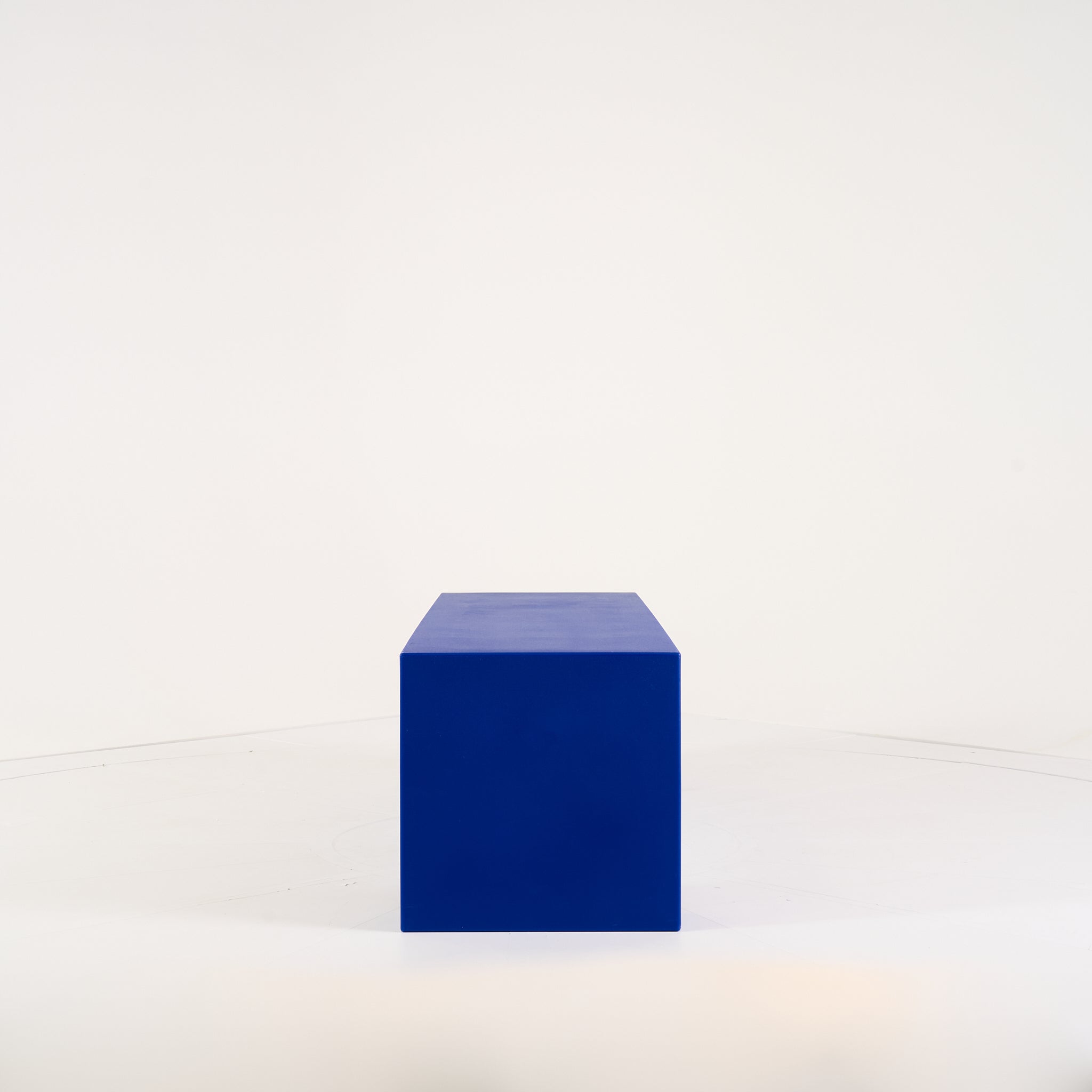 Vignelli Bench by Heller in Medium / Blue | Gently Used – Good | Shop Now | MO-HLR-1034_10-1359-Hero Image-6