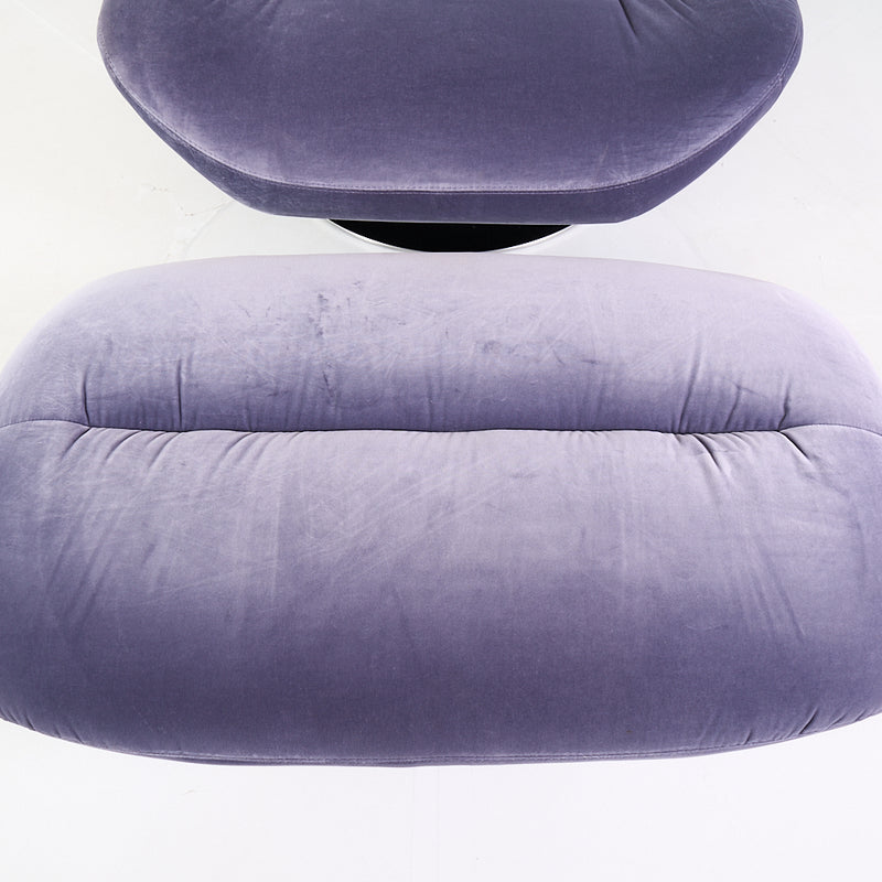 Manarola Swivelling Armchair w/ Footstool-Detail Image-2