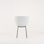 Hana Chair Unupholstered  by Moooi in Concrete Grey / Black / Non-Stacking | Floor Sample – Very Good | Shop Now | MO-MOO-8718282380315-1433-Hero Image-5