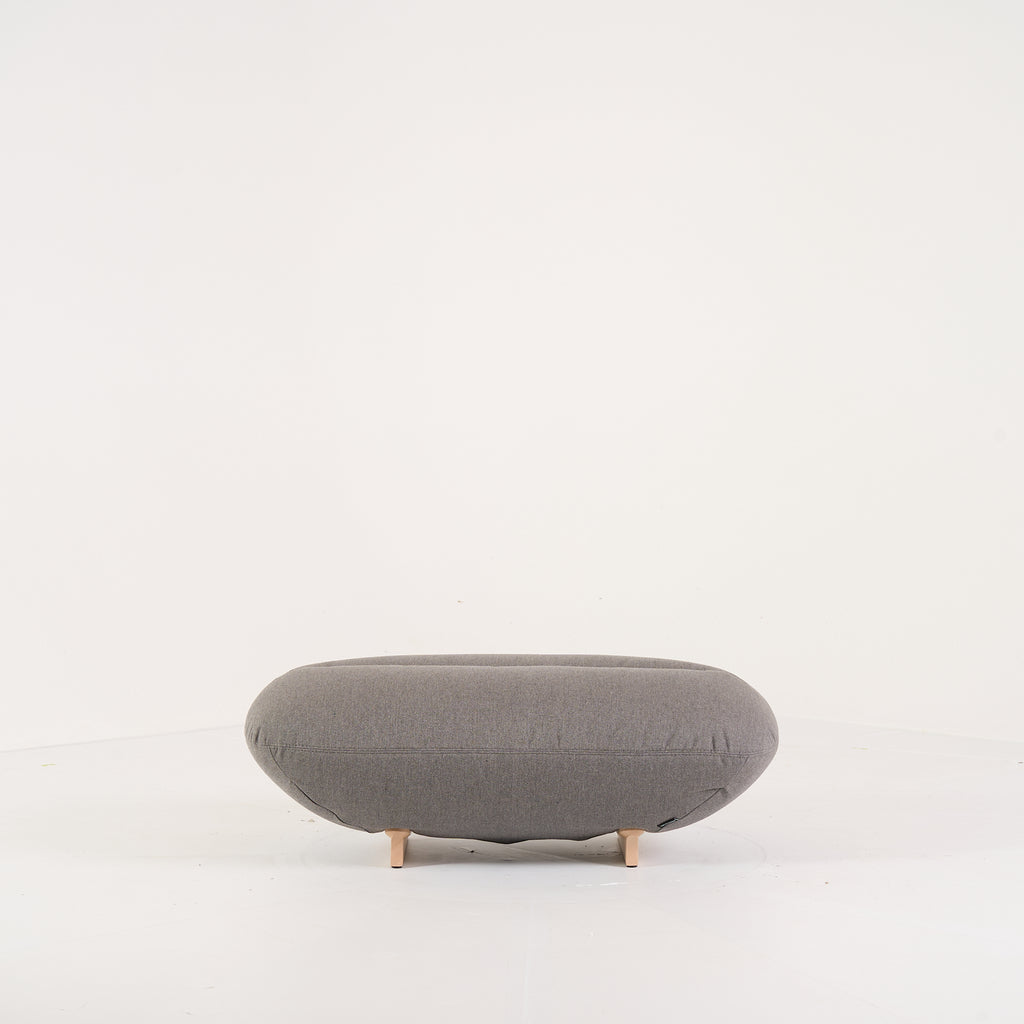 Manarola Stool by Ligne Roset in Sunbrella Heritage Granit | Floor Sample – Very Good | Shop Now | MO-LIR-14090300-1200-Hero Image-5