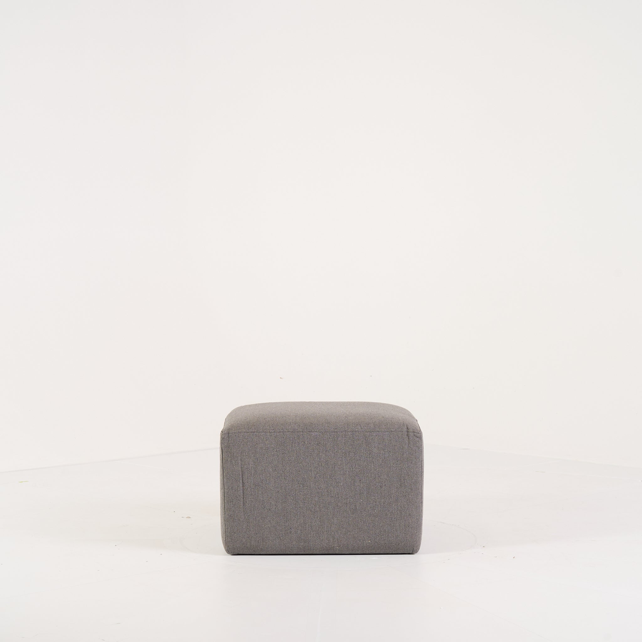 DIXIT Poof by Ligne Roset in Sunbrella Heritage Granit | Floor Sample – Very Good | Shop Now | MO-LIR-10465200-1201-Hero Image-5