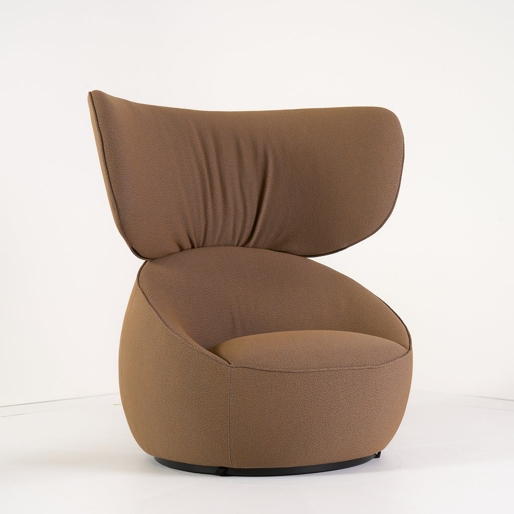 Hana Armchair Wingback by Moooi in Sprinkles Fabric - 254 | Floor Sample – Very Good | Shop Now | MO-MOO-8718282783888-176-Hero Image-4