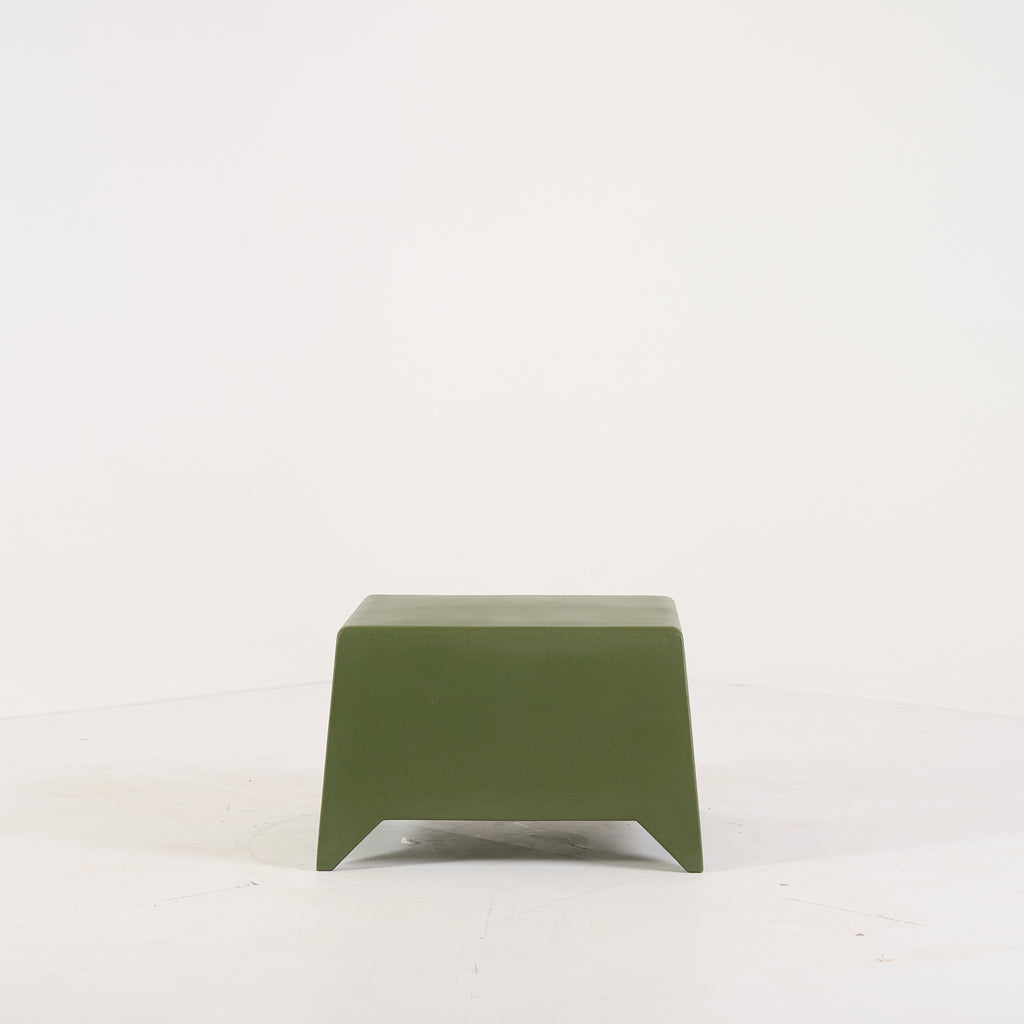 MB5 Table by Heller in Olive (Custom Color) | Open Box – Excellent | Shop Now | MO-HLR-1009_99-1455-Hero Image-1