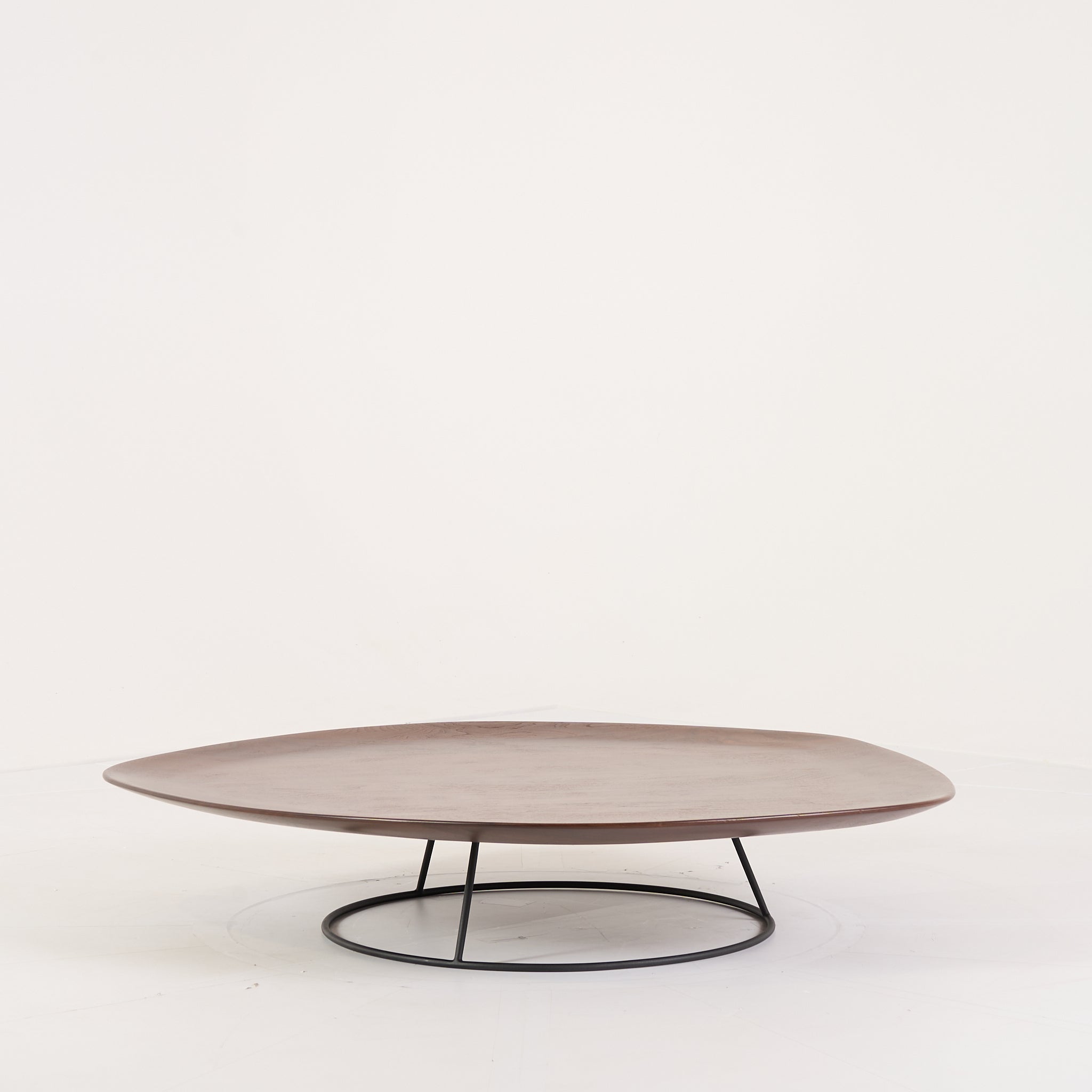 Pebble Low Table Large by Ligne Roset in Concave Top, Solid Wood | Floor Sample – Very Good | Shop Now | MO-LIR-19960050-1160-Hero Image-6