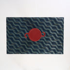 Twist Floormat - Ocean by Chilewich in 46" x 72" | Pristine | Shop Now | MO-CHW-200856_001-1463-Hero Image-2