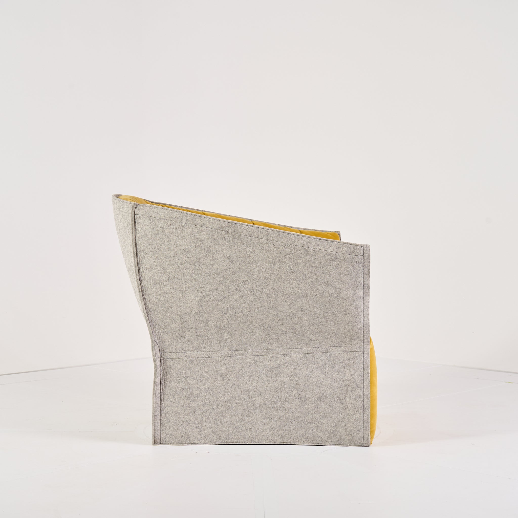 Moel Low Back Armchair by Ligne Roset in Harald Ocre | Floor Sample – Very Good | Shop Now | MO-LIR-14081200-1197-Hero Image-5