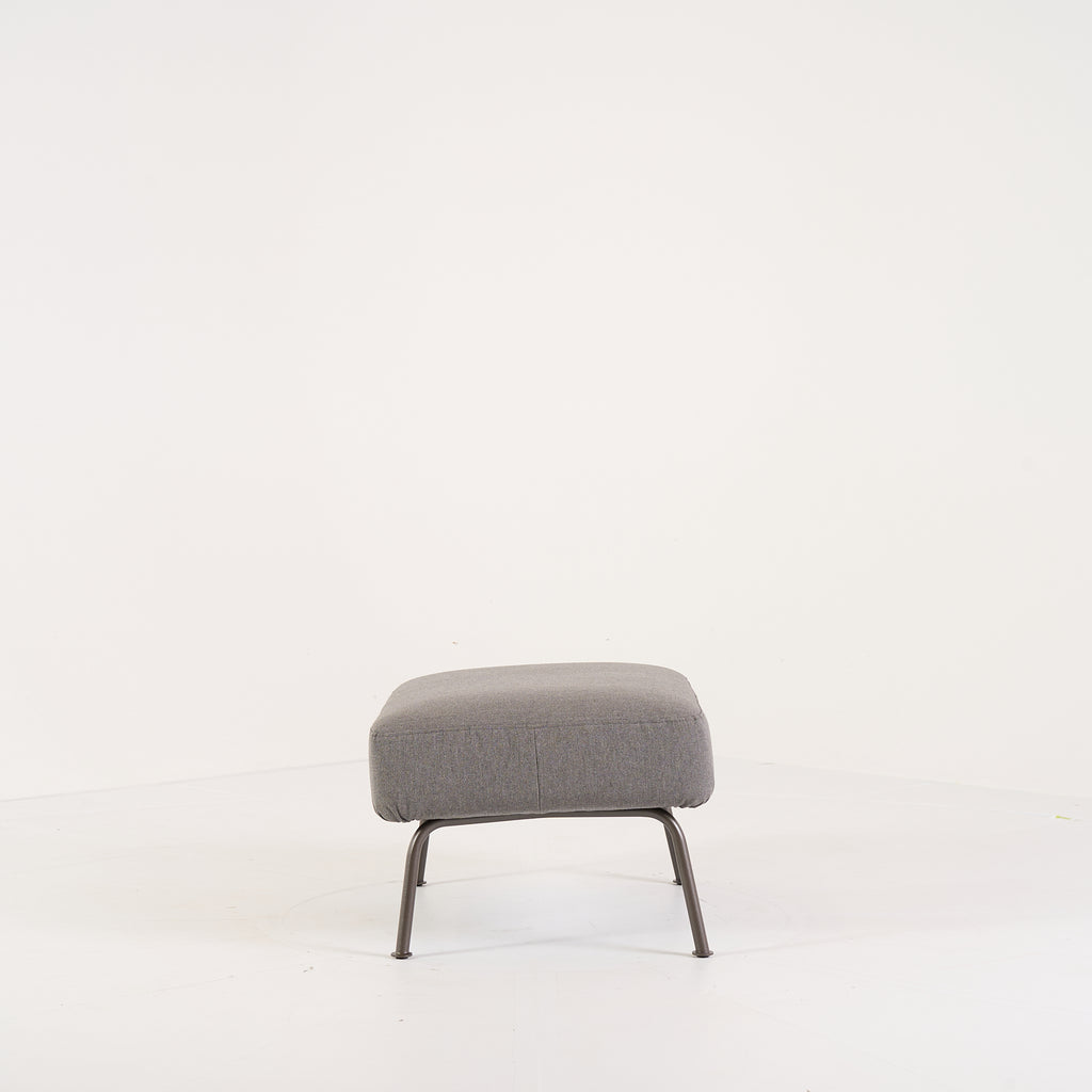 Humphrey Ottoman by Ligne Roset in Sunbrella Heritage Granit | Open Box – Excellent | Shop Now | MO-LIR-19400450-1228-Hero Image-6