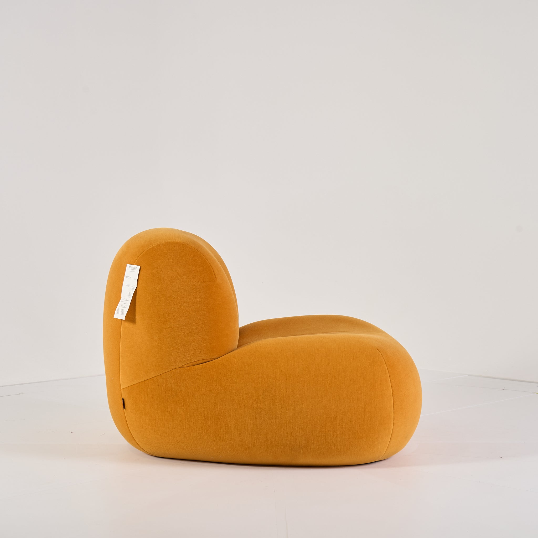Pukka Armchair by Ligne Roset in Gentle Apricot | Floor Sample – Very Good | Shop Now | MO-LIR-18030100-1245-Hero Image-3
