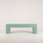 Vignelli Bench by Heller in Medium / Celadon | Floor Sample – Very Good | Shop Now | MO-HLR-1034_29-1364-Hero Image-1