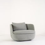 Bart Armchair Swivel by Moooi in Perla Fabric | Open Box – Excellent | Shop Now | MO-MOO-8718282747071-183-Hero Image-2