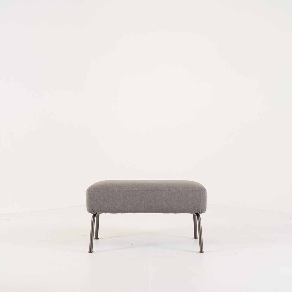 Humphrey Ottoman by Ligne Roset in Sunbrella Heritage Granit | Open Box – Excellent | Shop Now | MO-LIR-19400450-1228-Hero Image-5