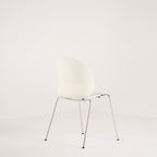 Recycle Chair by Fritz Hansen in Off White / Chrome | Well Loved – Fair | Shop Now | MO-FHA-N02_10_Chair-93-Hero Image-2