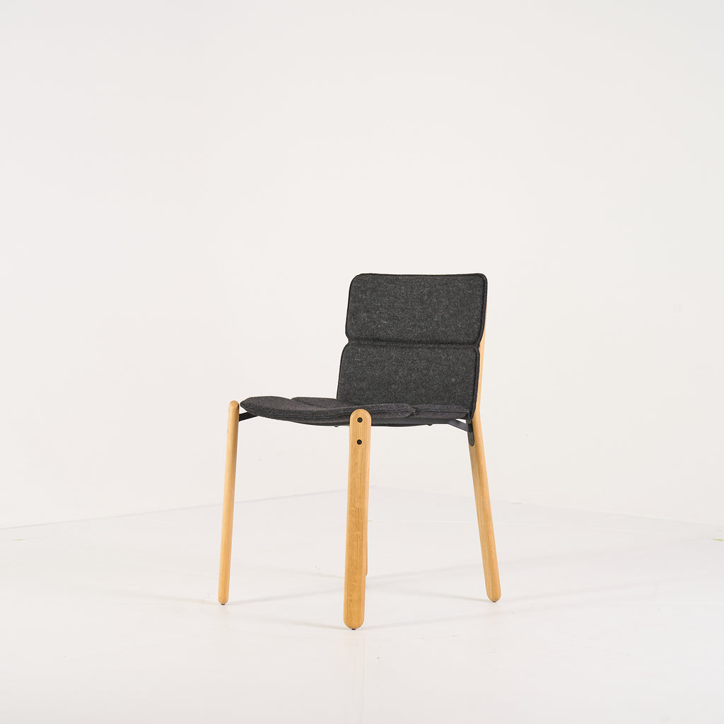 Paddock Chair by Ligne Roset in Feutre Anthracite | Floor Sample – Very Good | Shop Now | MO-LIR-10260880-1411-Hero Image-7