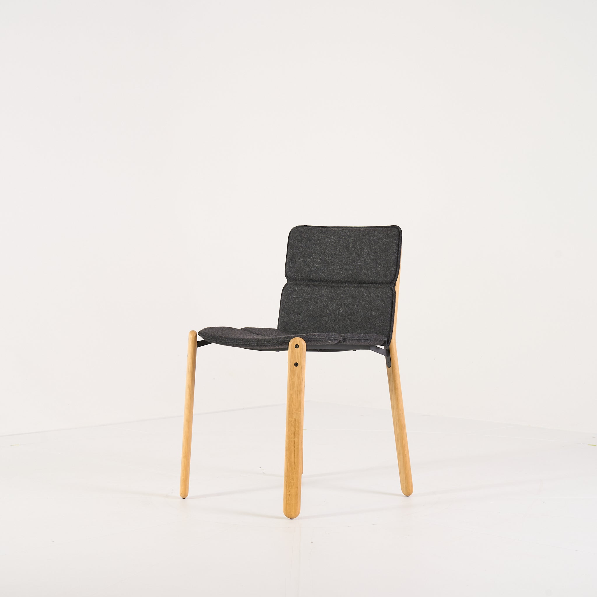 Paddock Chair by Ligne Roset in Feutre Anthracite | Floor Sample – Very Good | Shop Now | MO-LIR-10260880-1411-Hero Image-7