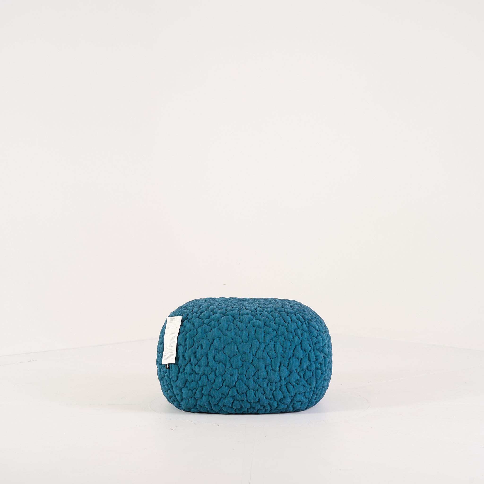 Pukka Small Ottoman by Ligne Roset in Moby Hydro | Floor Sample – Very Good | Shop Now | MO-LIR-18030200-1235-Hero Image-3