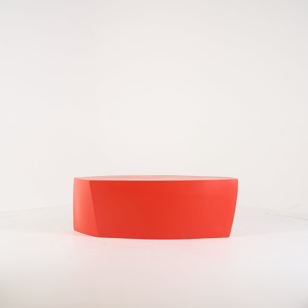 Gehry Bench by Heller in Red | Well Loved – Fair | Shop Now | MO-HLR-1018_02-1387-Hero Image-5
