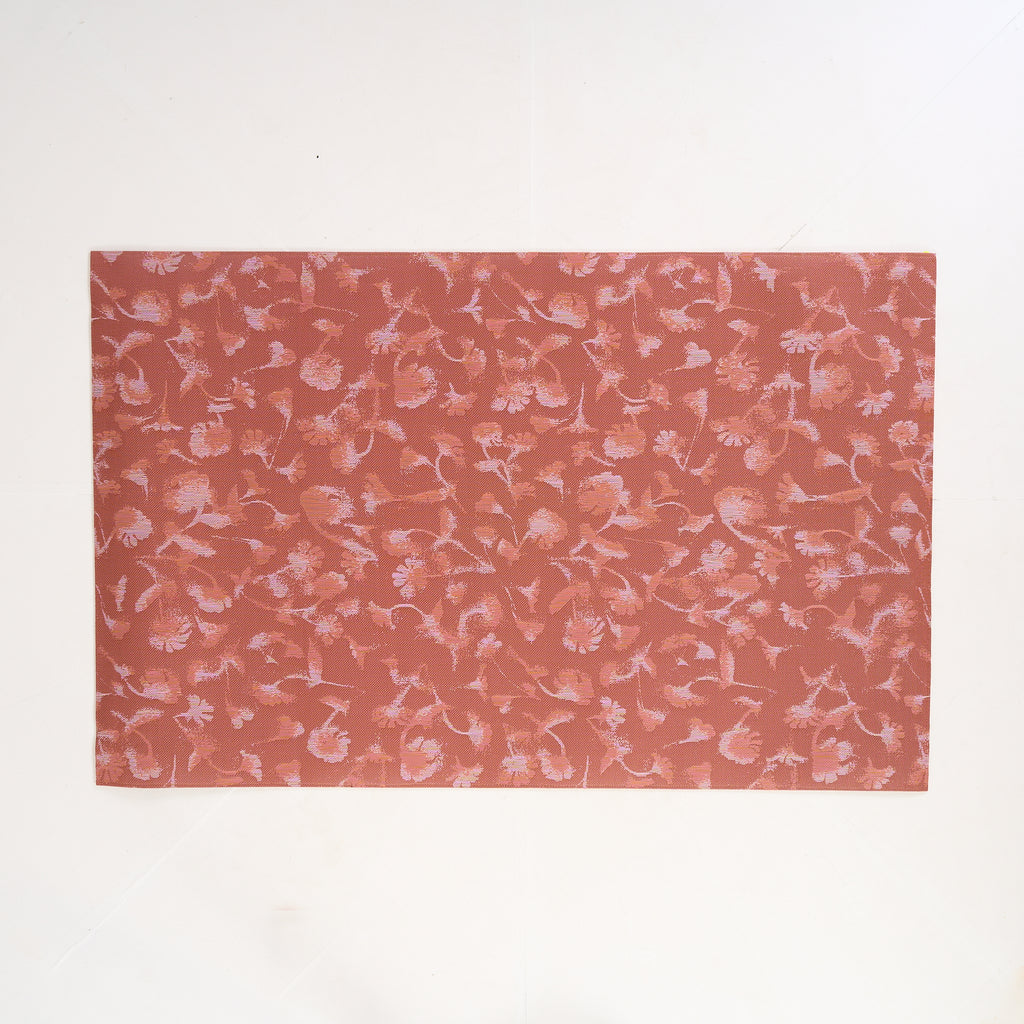 Botanic Floormat - Madder by Chilewich in 46" x 72" | Pristine | Shop Now | MO-CHW-200900_004-1460-Hero Image-1