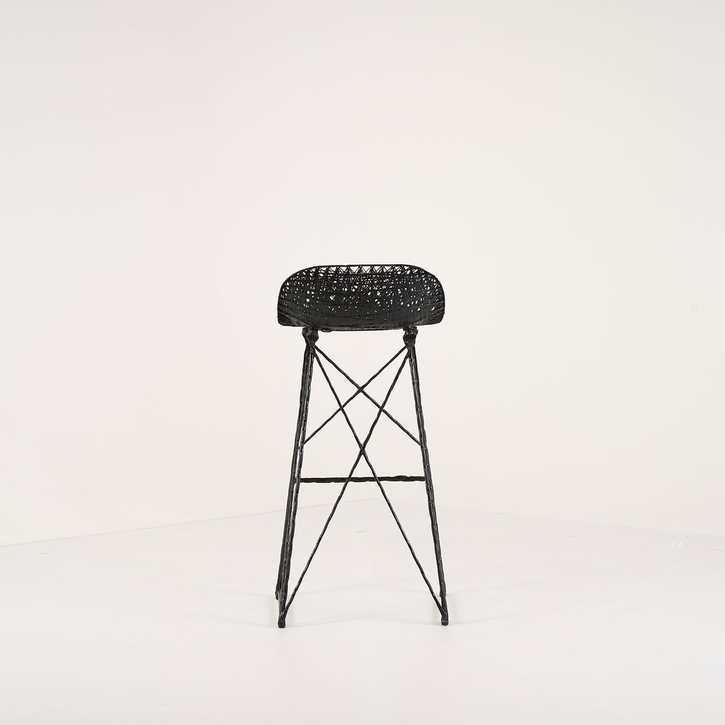 Carbon Bar Stool by Moooi in High | Floor Sample – Very Good | Shop Now | MO-MOO-8718282340166-131-Hero Image-7
